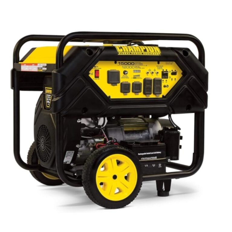 Champion Power Equipment 15,000/12,000-Watt Portable Generator with Electric Start & Lift Hook