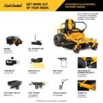 Cub Cadet Ultima ZT1 50-Inch Zero Turn Mower – 25HP V-Twin Kohler Engine