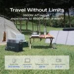 EF EcoFlow DELTA Pro 3600Wh Portable Power Station | 3600W AC Output | LiFePO4 Solar Generator